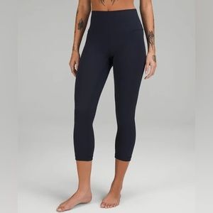 Lululemon Wunder Under Boysenberry Crop 21” Legging
